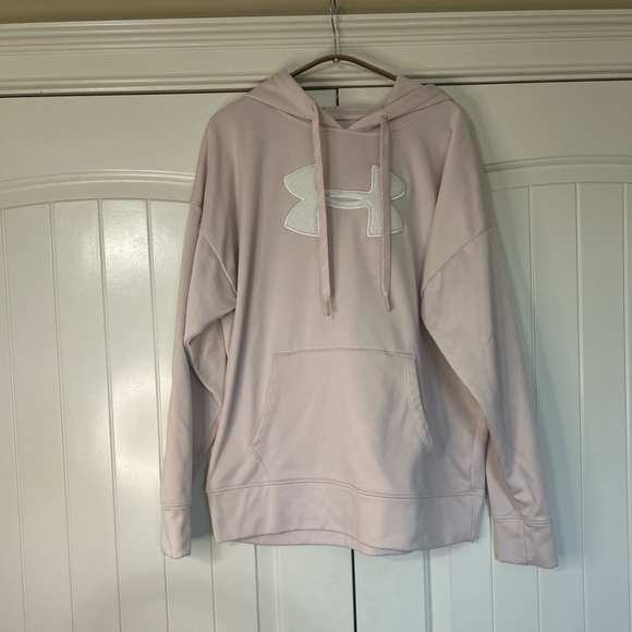 Under Armour Ballet Pink Colored Hoodie. Size Large. Balletcore - Picture 1 of 6